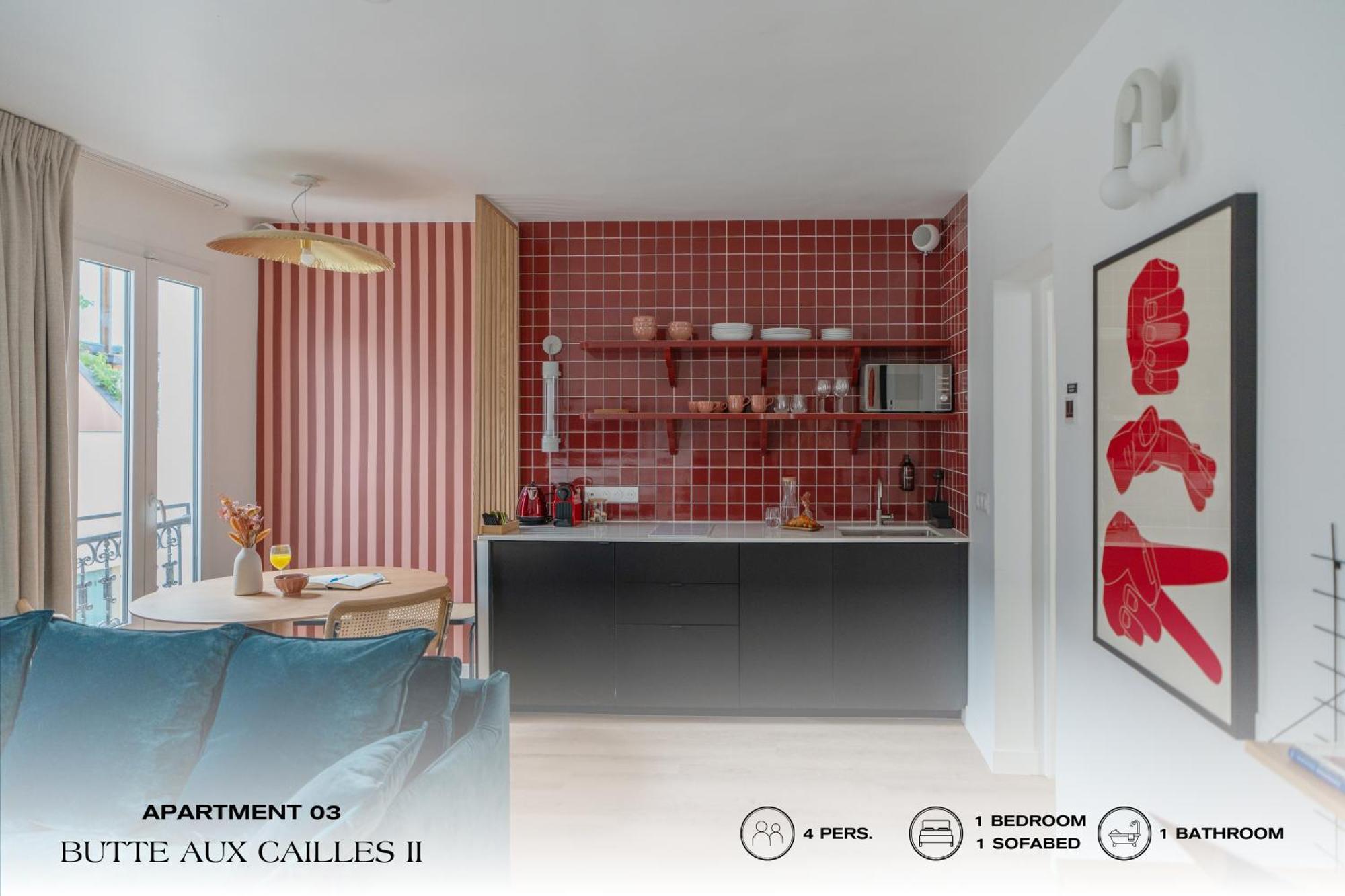 Appartement Beauquartier - Butte Aux Cailles II à Paris Extérieur photo