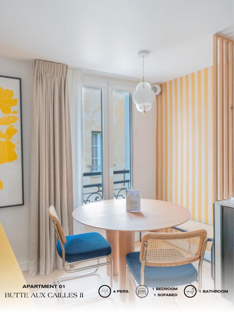 Appartement Beauquartier - Butte Aux Cailles II à Paris Extérieur photo