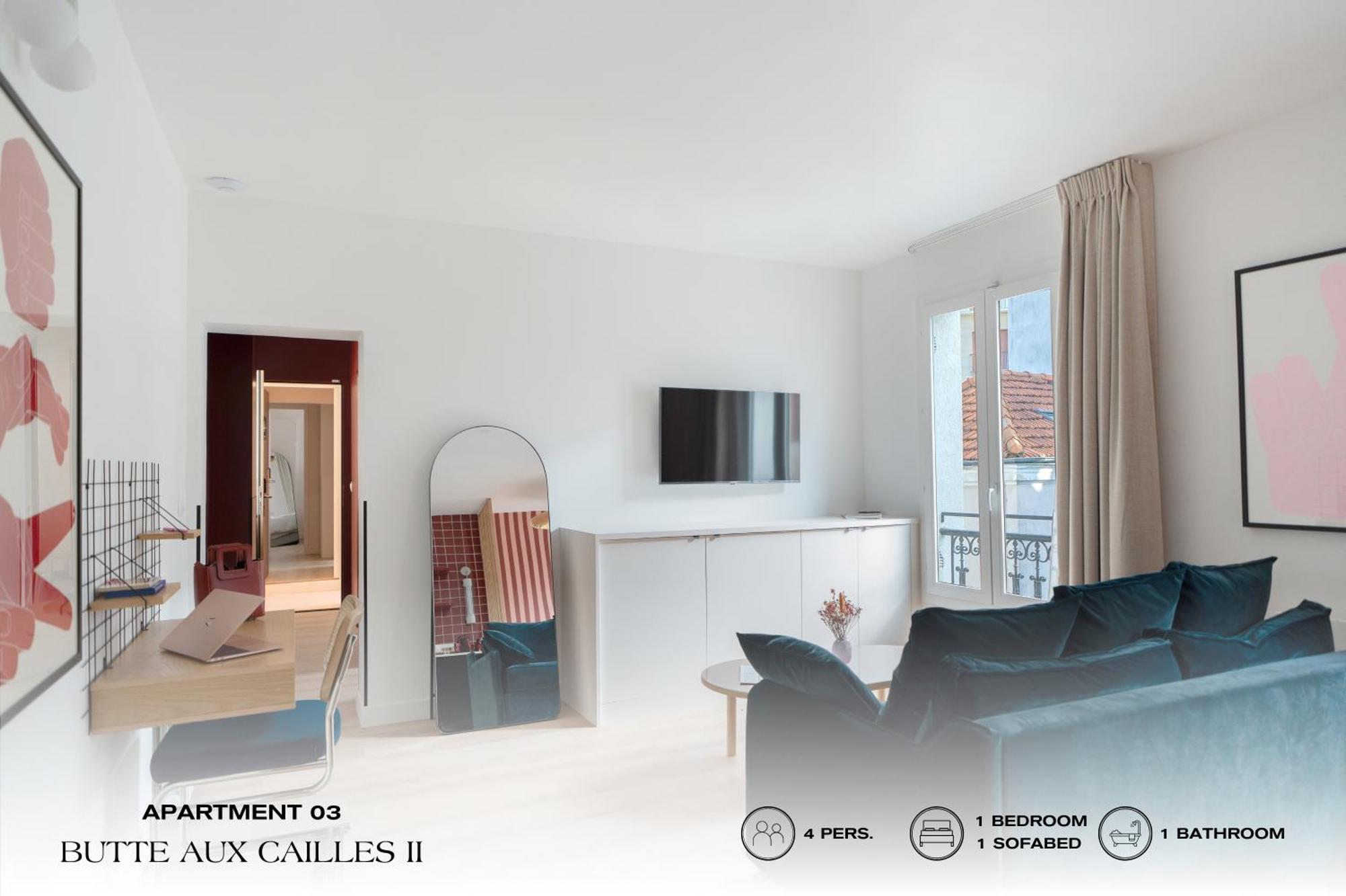 Appartement Beauquartier - Butte Aux Cailles II à Paris Extérieur photo