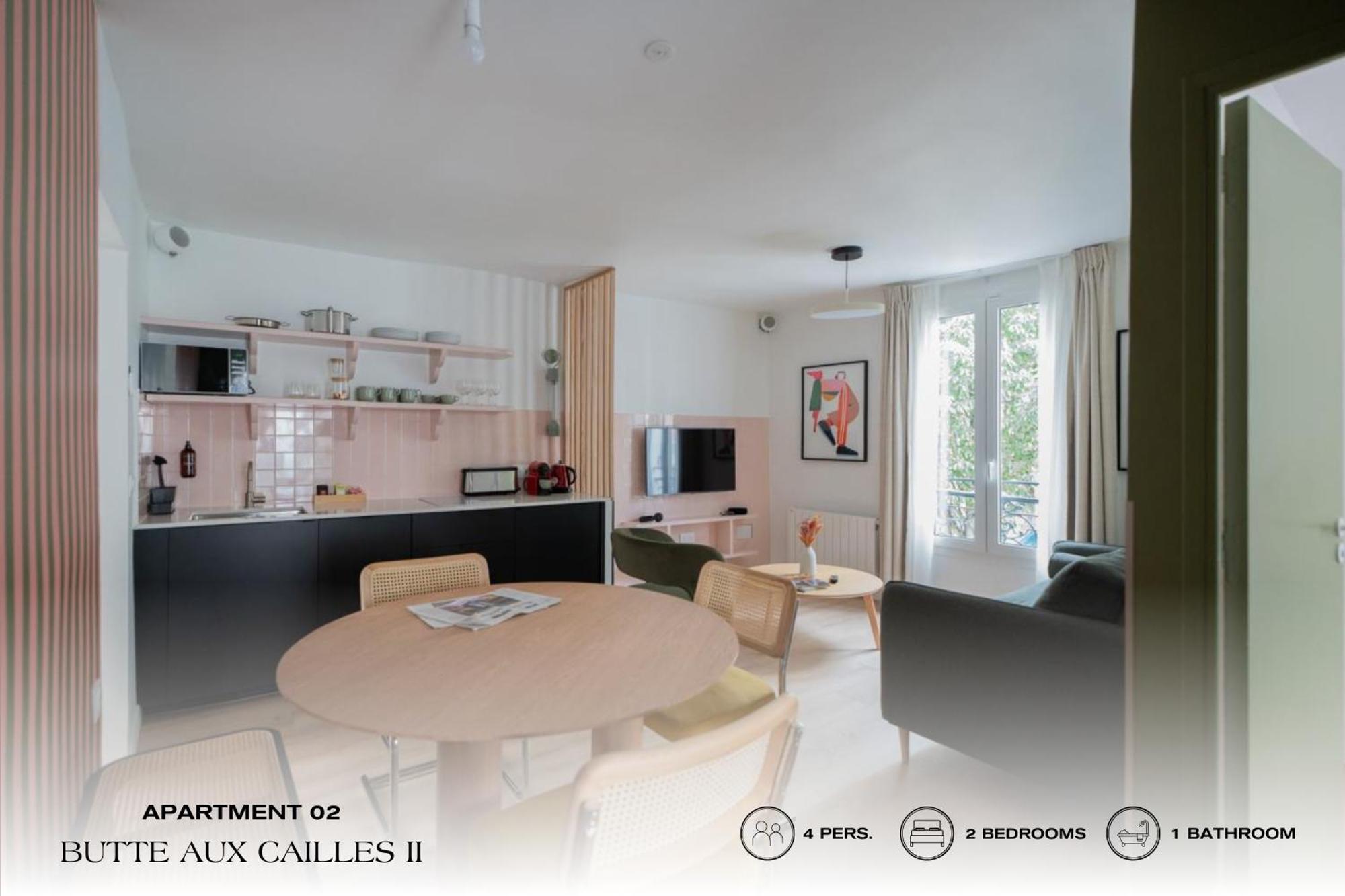 Appartement Beauquartier - Butte Aux Cailles II à Paris Extérieur photo