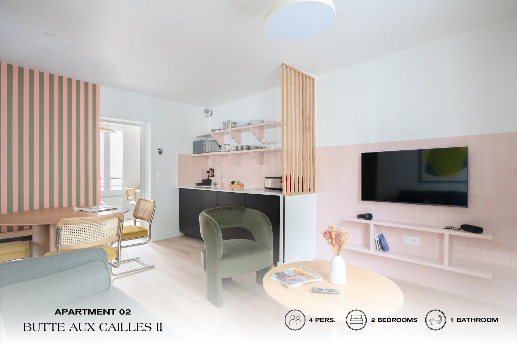 Appartement Beauquartier - Butte Aux Cailles II à Paris Extérieur photo