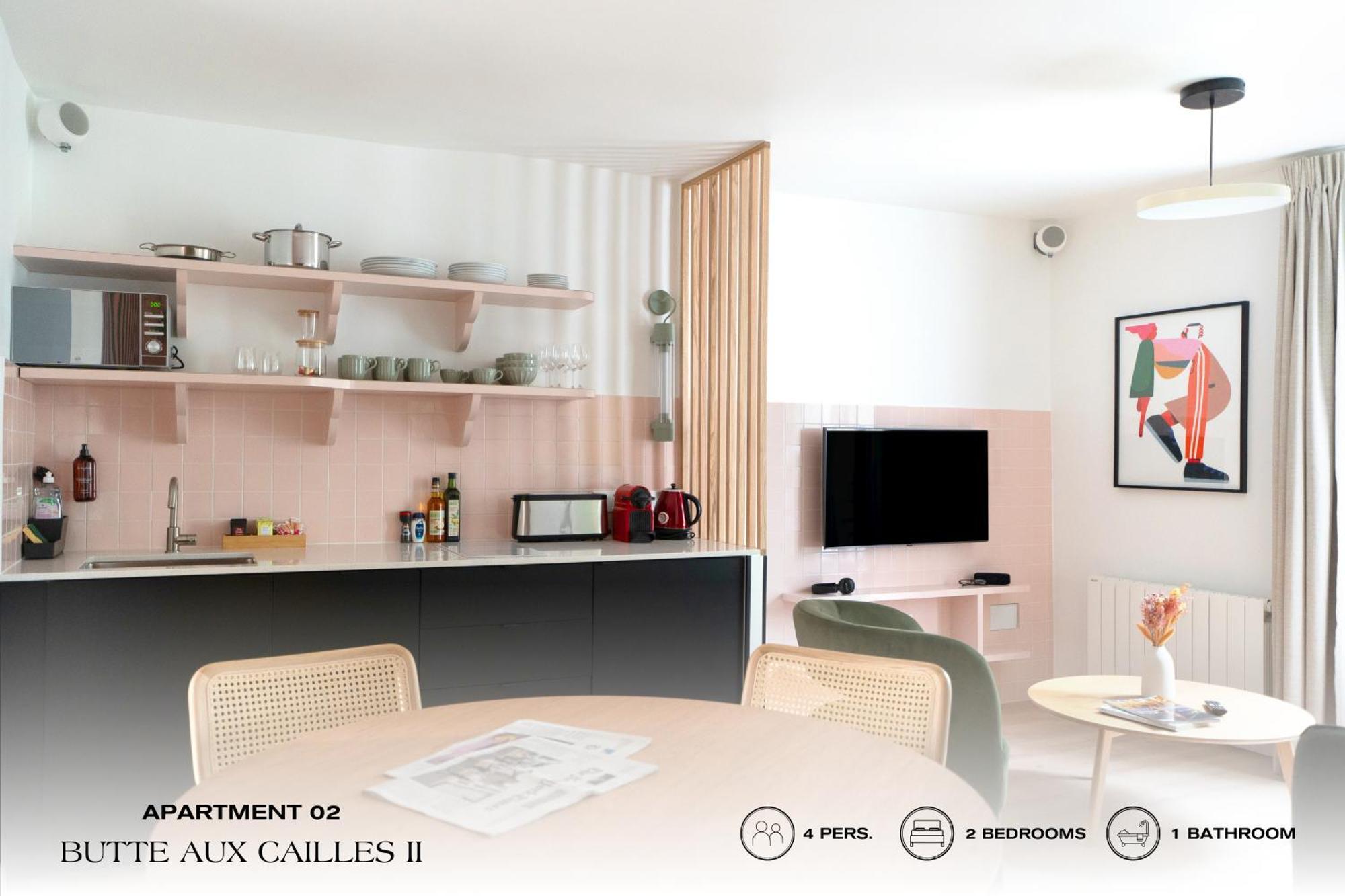Appartement Beauquartier - Butte Aux Cailles II à Paris Extérieur photo