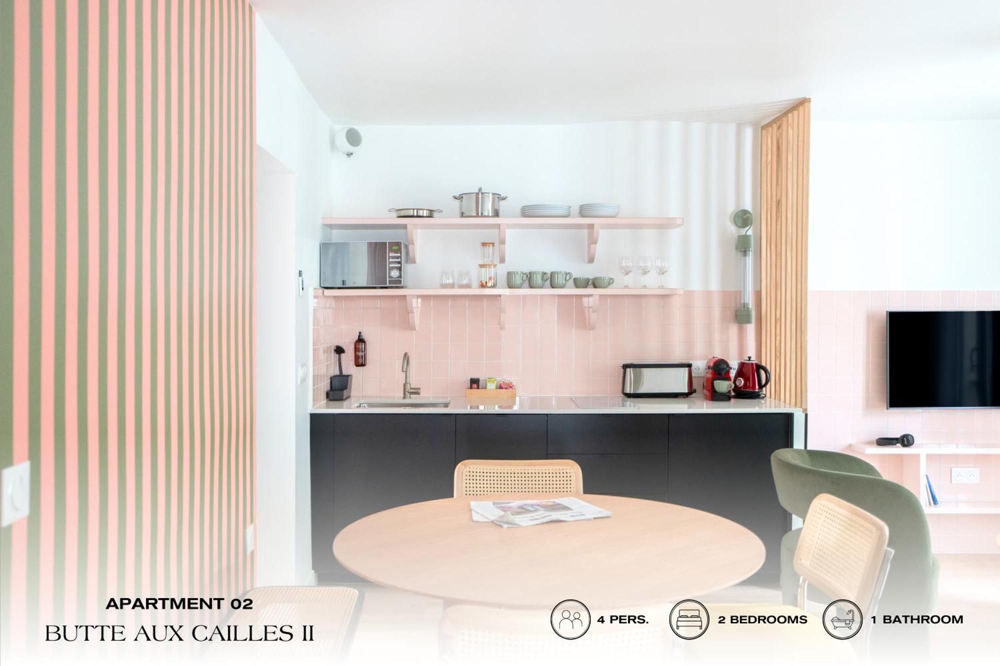 Appartement Beauquartier - Butte Aux Cailles II à Paris Extérieur photo